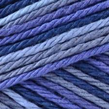 Bernat Handicrafter 34017 Blue Camo 12 ounce or 340 gram ball. 100% Cotton.